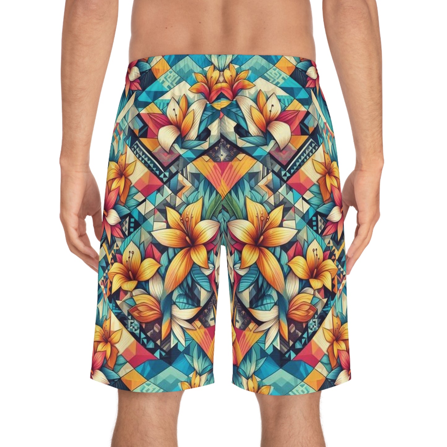 Juicy Clams Men's Board Shorts (1002)