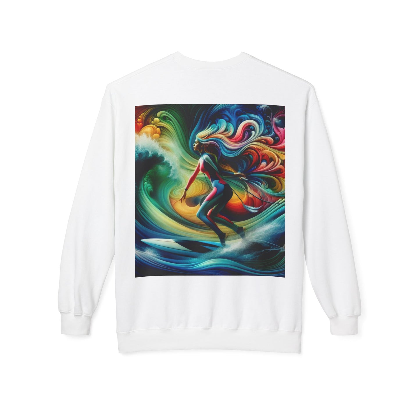 Juicy Clams Unisex Midweight Fleece Crewneck Sweatshirt (D005)