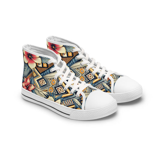 Juicy Clams Women's High Top Sneakers (1014)