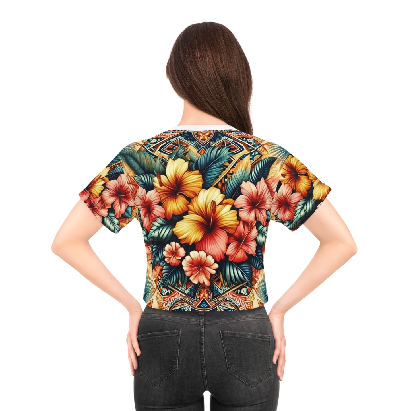 Juicy Clams Crop Top Tee (H067)