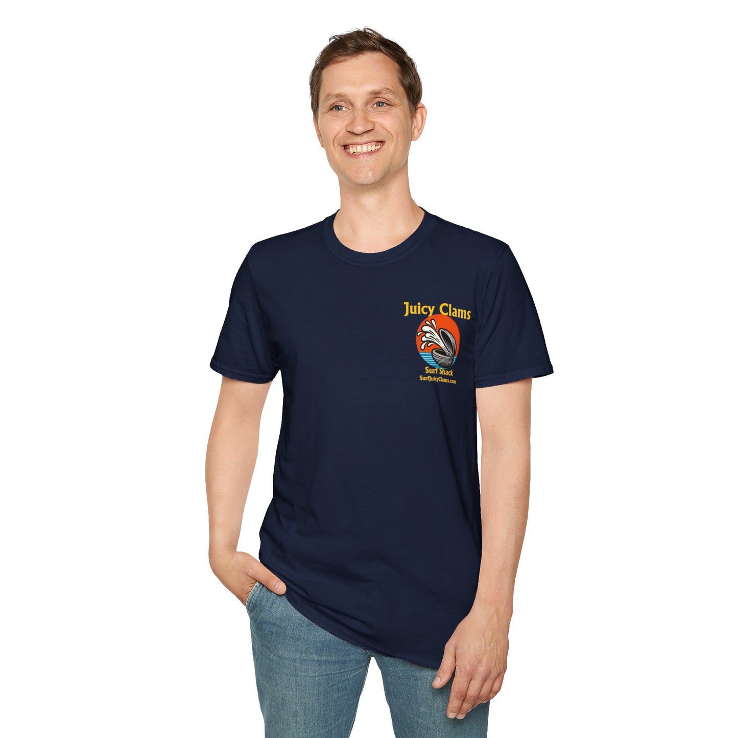 Juicy Clams Unisex Logo T-Shirt (L005)