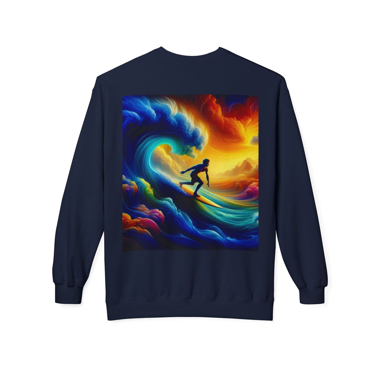 Juicy Clams Unisex Midweight Fleece Crewneck Sweatshirt (D014)