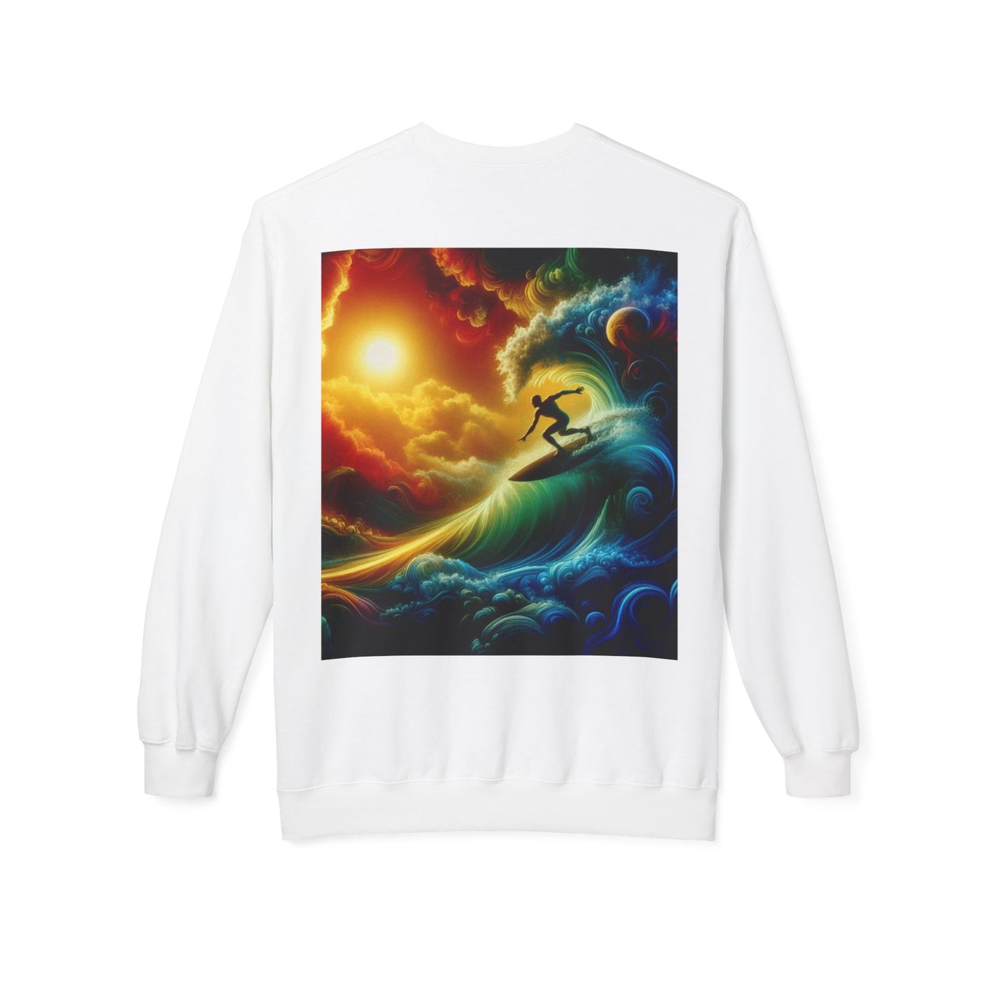 Juicy Clams Unisex Midweight Fleece Crewneck Sweatshirt (D013)