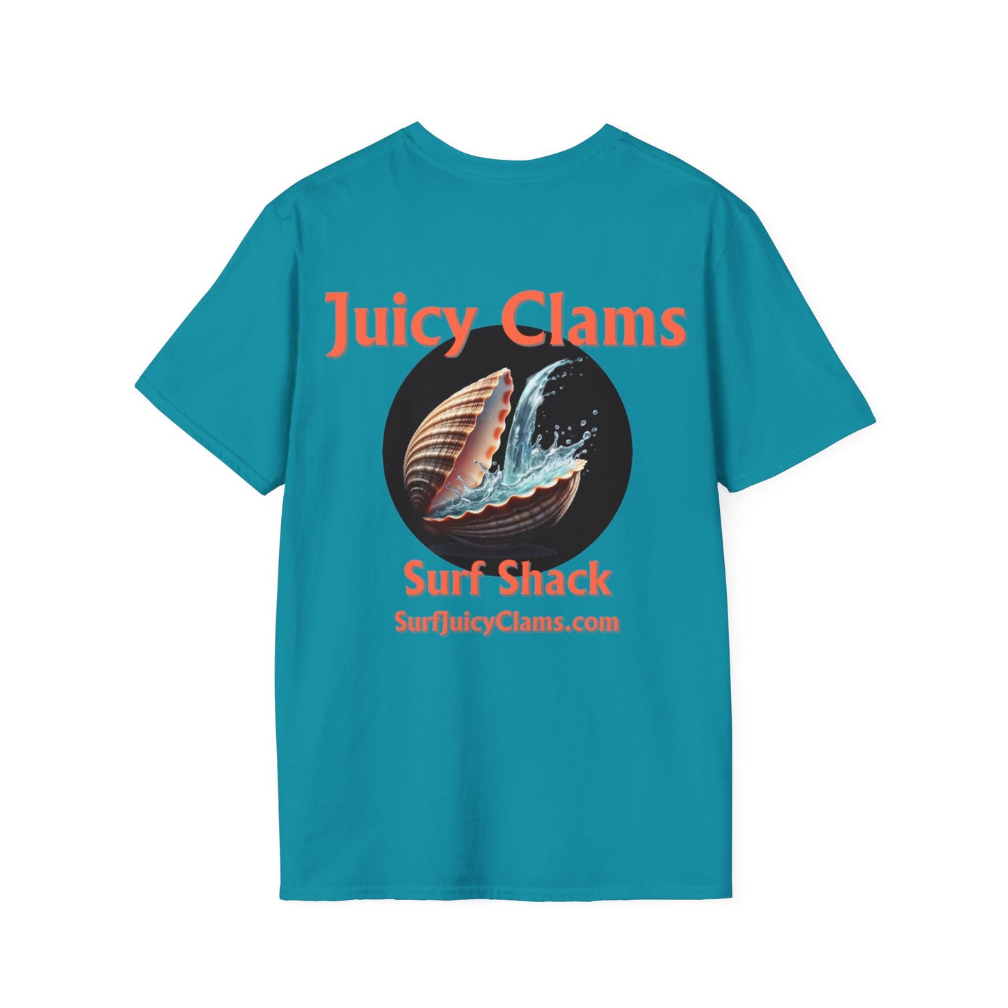 Juicy Clams Unisex Logo T-Shirt (L007)