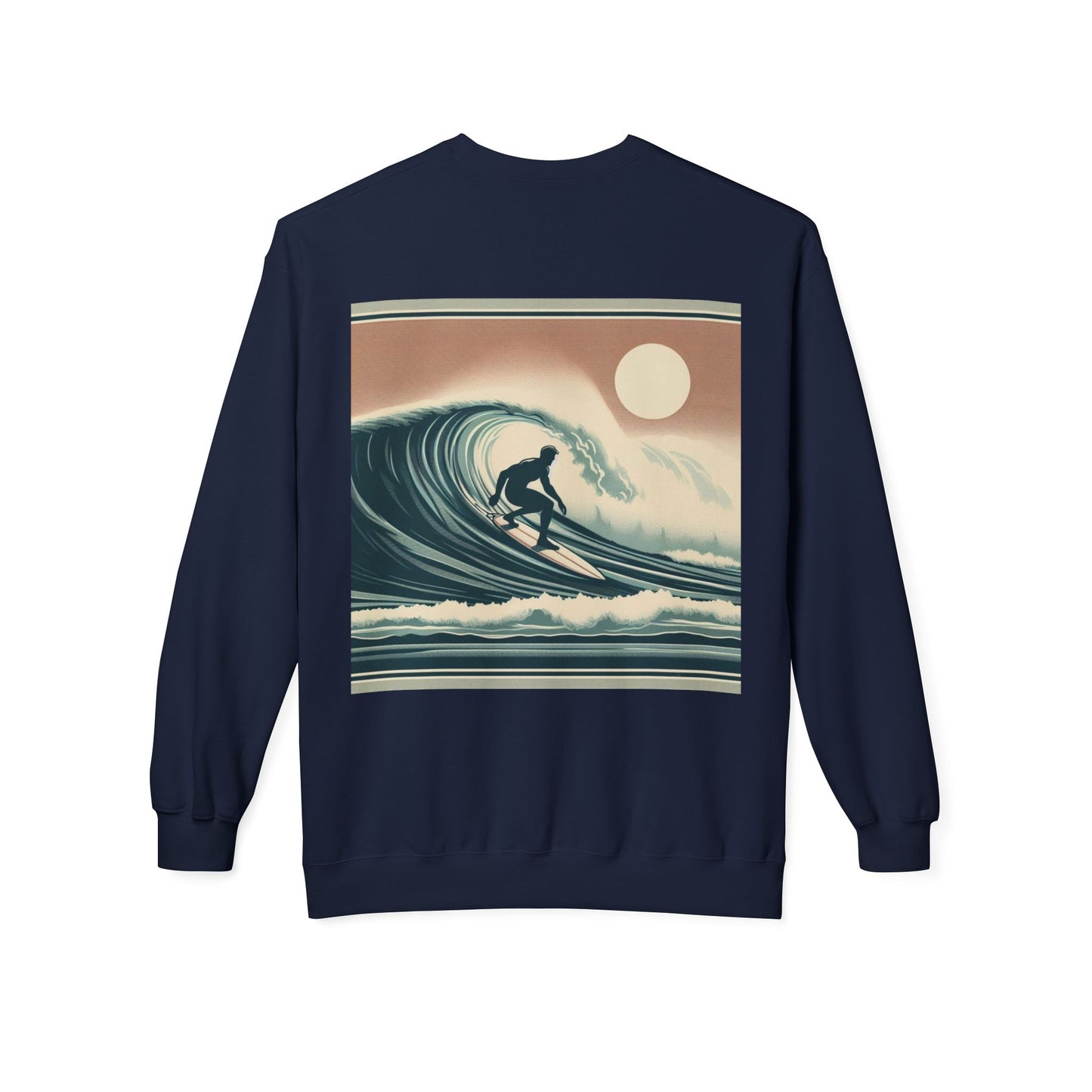 Juicy Clams Unisex Midweight Fleece Crewneck Sweatshirt (V041)