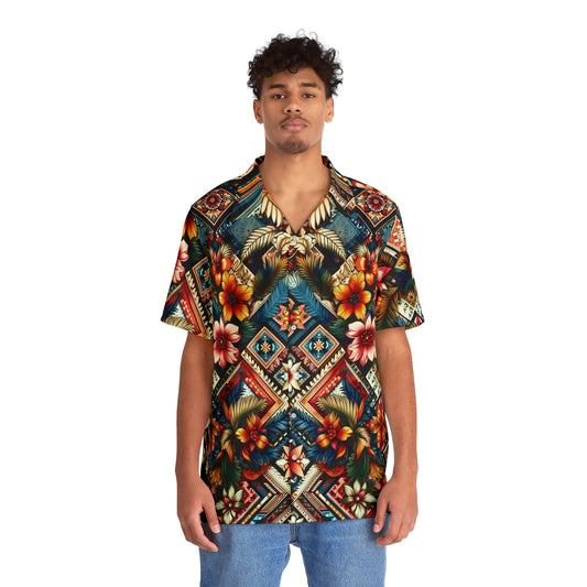 Juicy Clams Men's Hawaiian Shirt (1148)