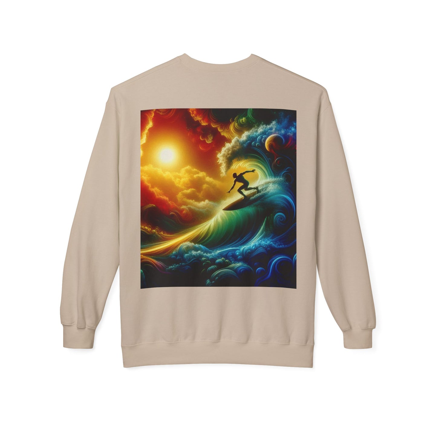 Juicy Clams Unisex Midweight Fleece Crewneck Sweatshirt (D013)