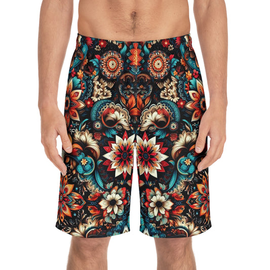 Juicy Clams Men's Board Shorts (H052)
