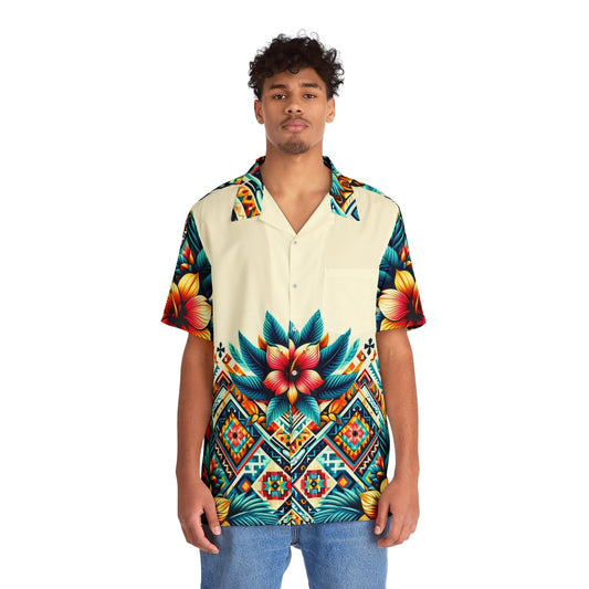 Juicy Clams Men's Hawaiian Shirt (1007)