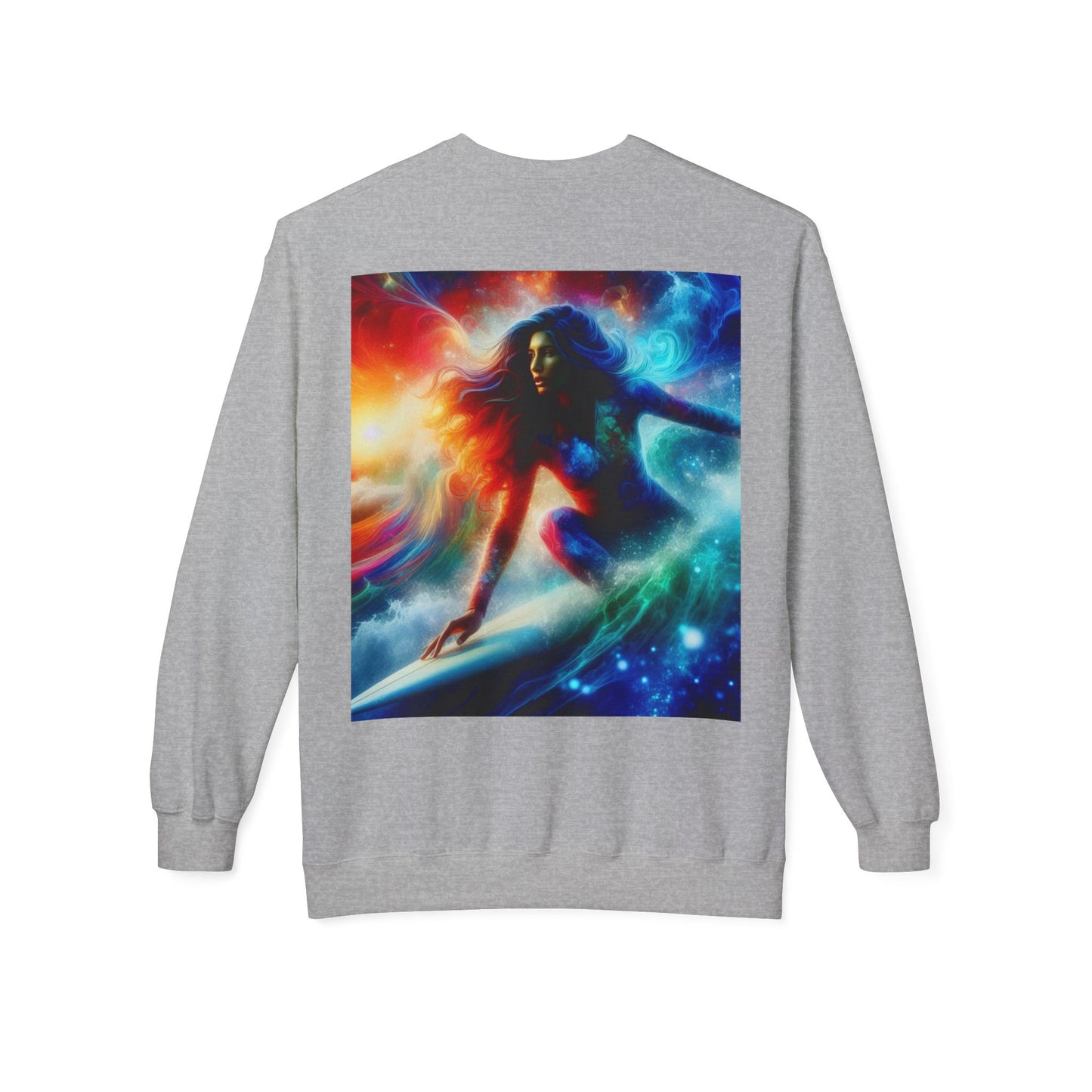 Juicy Clams Unisex Midweight Fleece Crewneck Sweatshirt (D020)