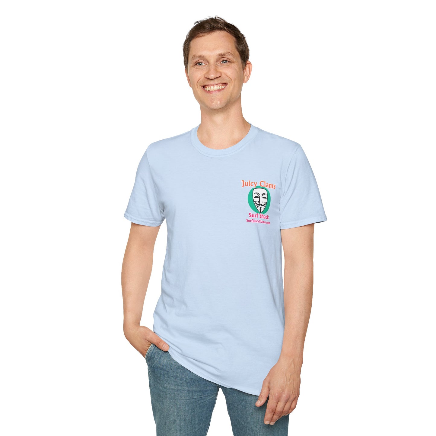 Juicy Clams Unisex Logo T-Shirt (L030)