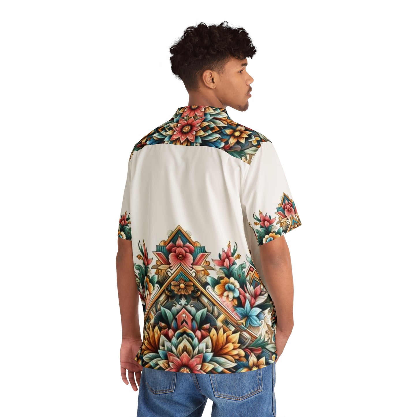 Juicy Clams Men's Hawaiian Shirt (1145)