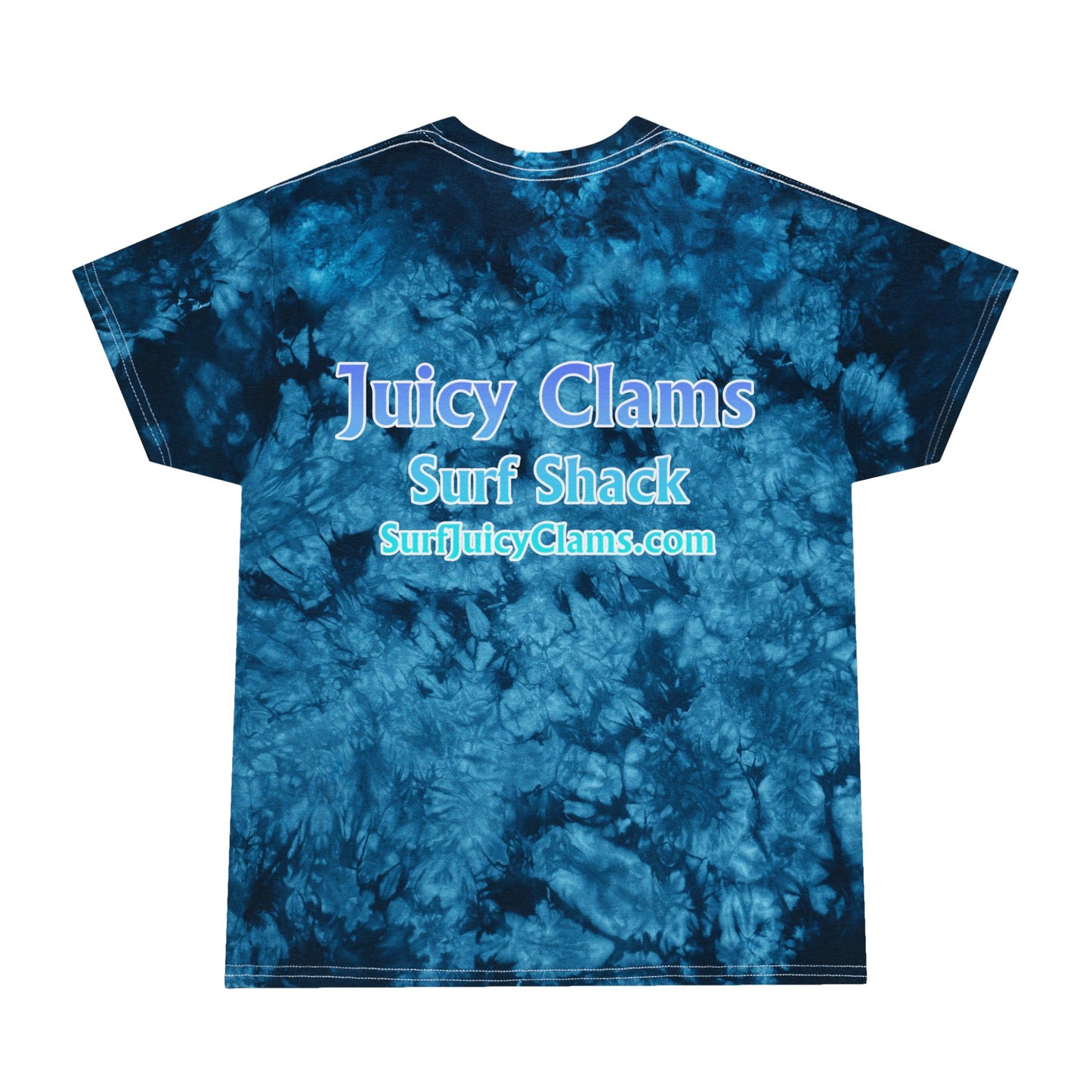 Juicy Clams Unisex Logo Crystal Tie-Dye T-Shirt (A201)