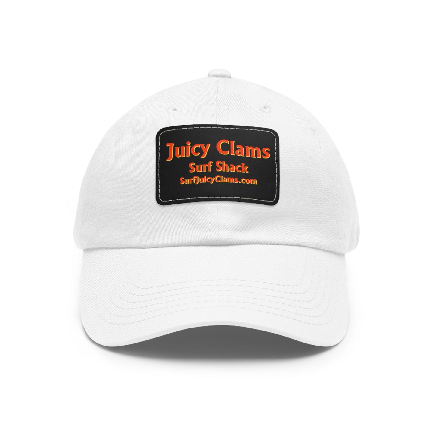 Juicy Clams Ball Cap with Black Patch