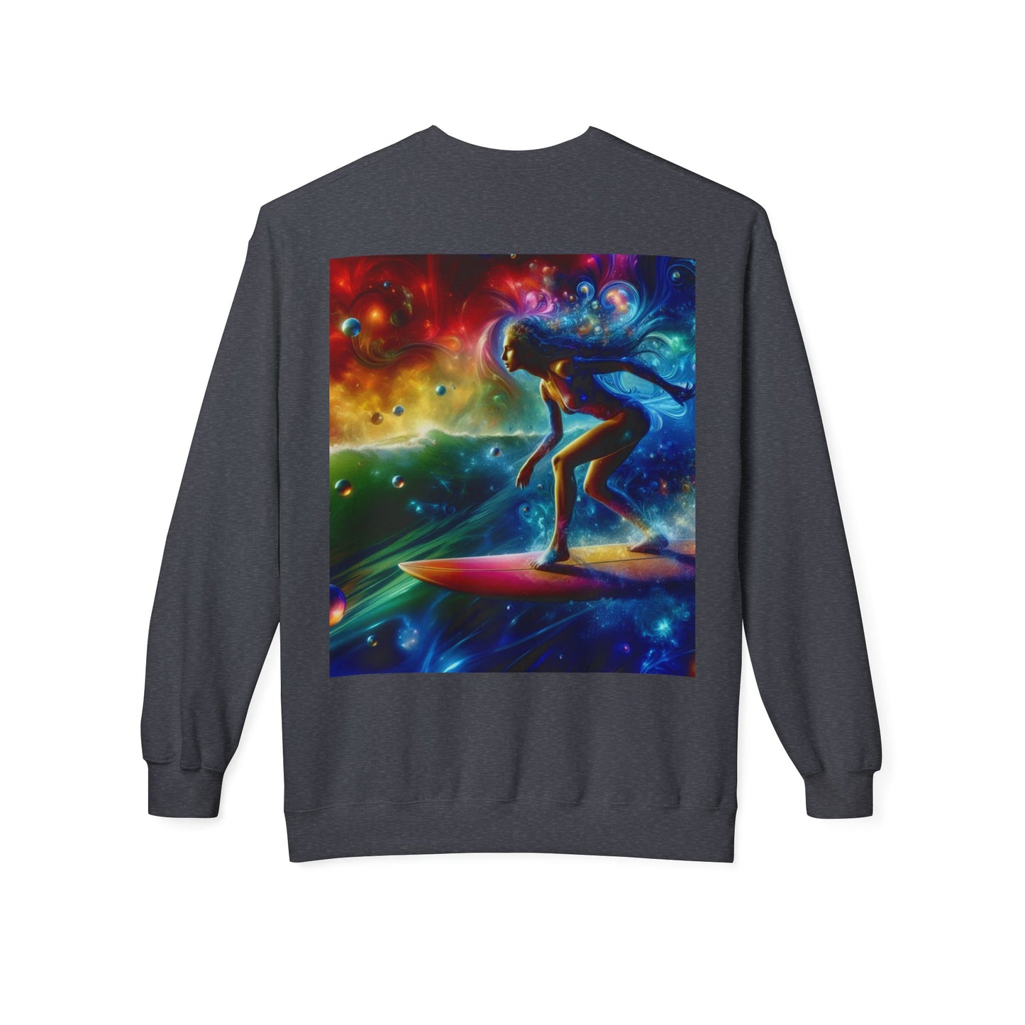 Juicy Clams Unisex Midweight Fleece Crewneck Sweatshirt (D007)