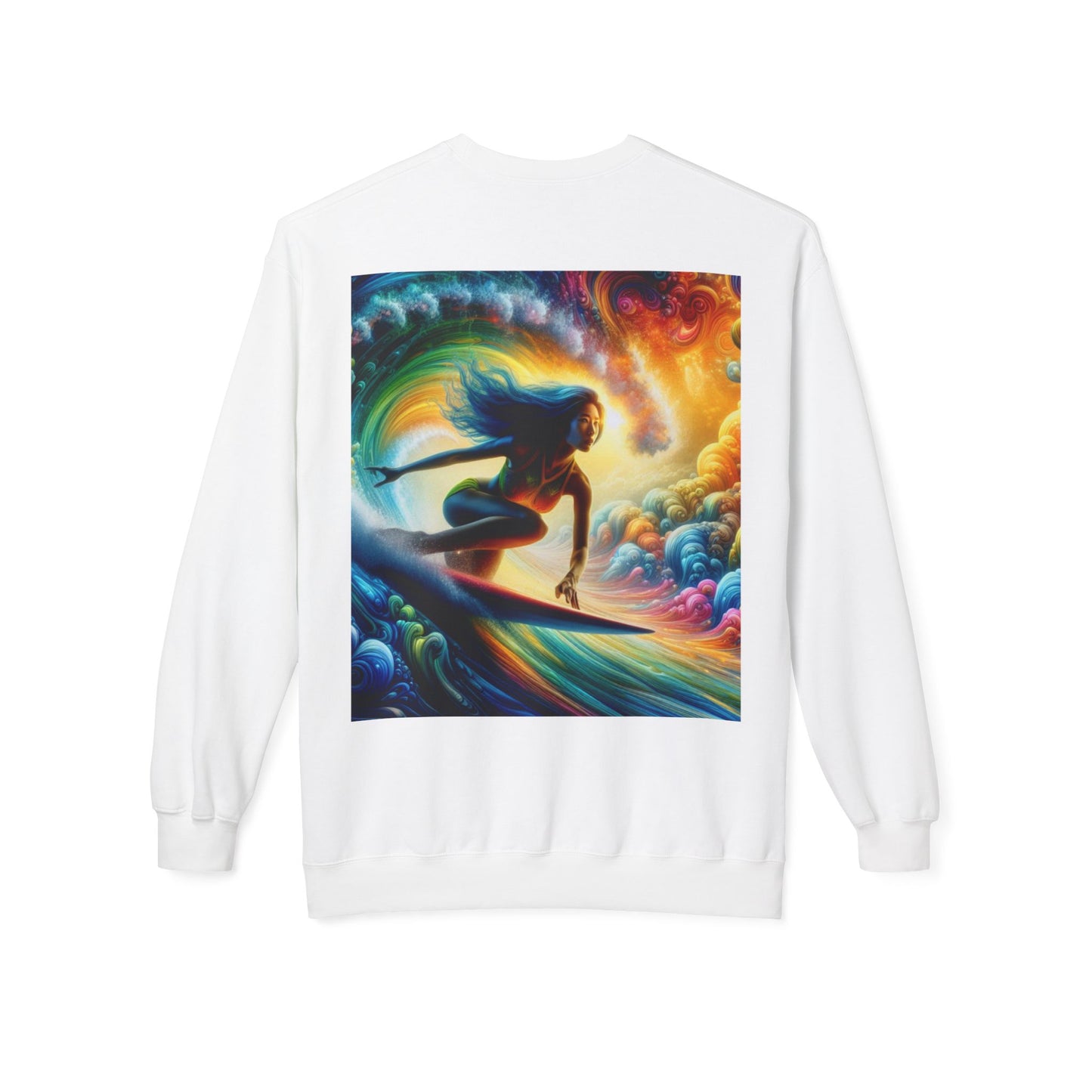 Juicy Clams Unisex Midweight Fleece Crewneck Sweatshirt (D021)