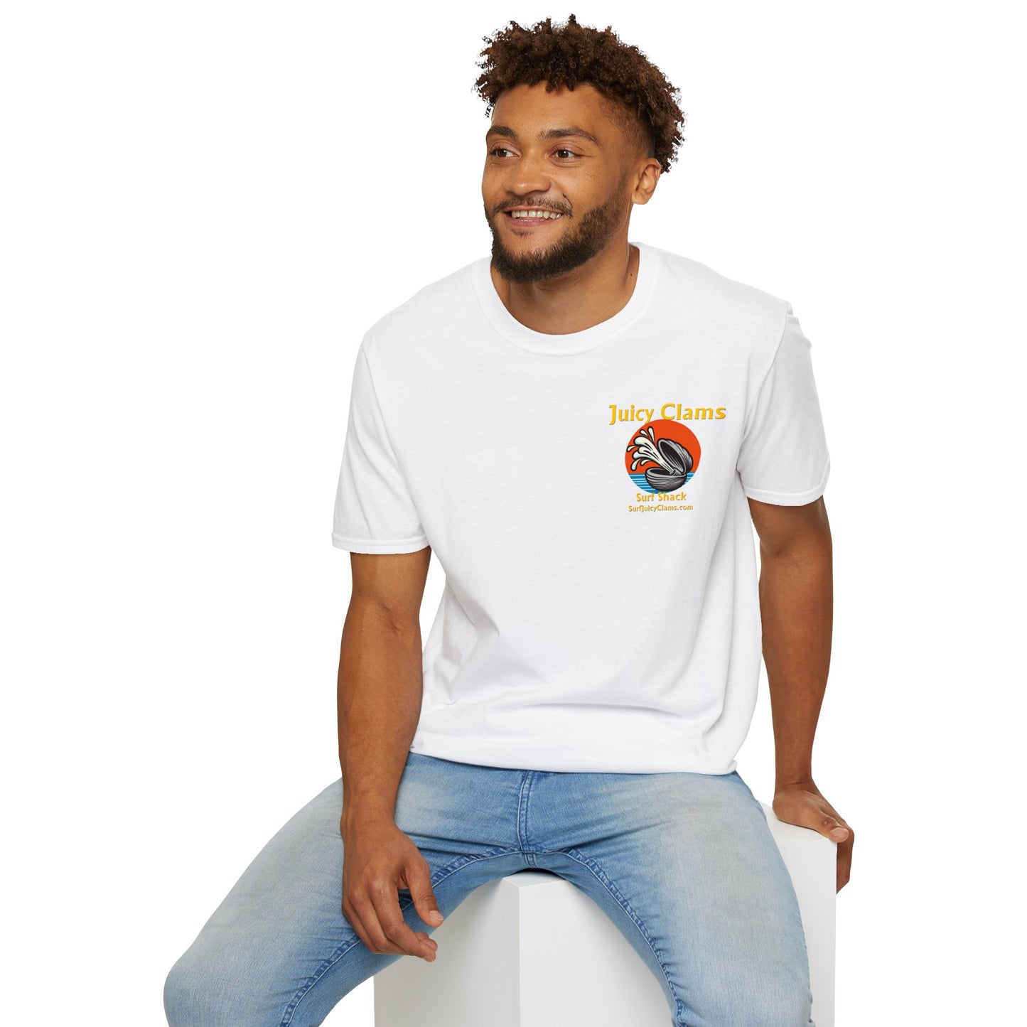 Juicy Clams Unisex Logo T-Shirt (L005)