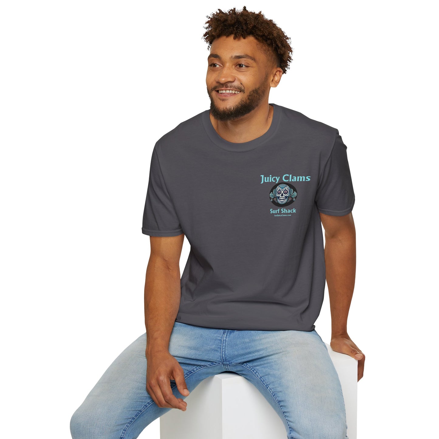 Juicy Clams Unisex Logo T-Shirt (L006)