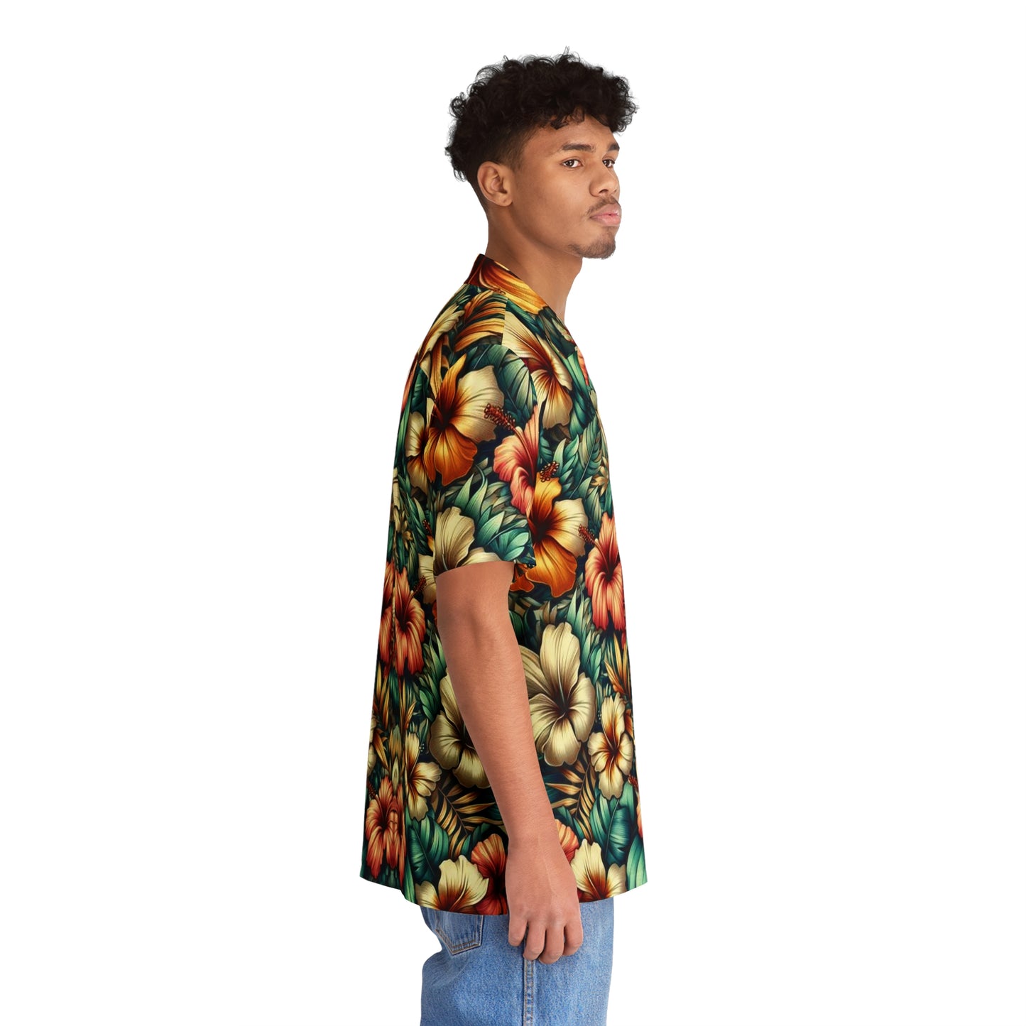Juicy Clams Men's Hawaiian Shirt (H084)