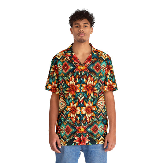 Juicy Clams Men's Hawaiian Shirt (1071)