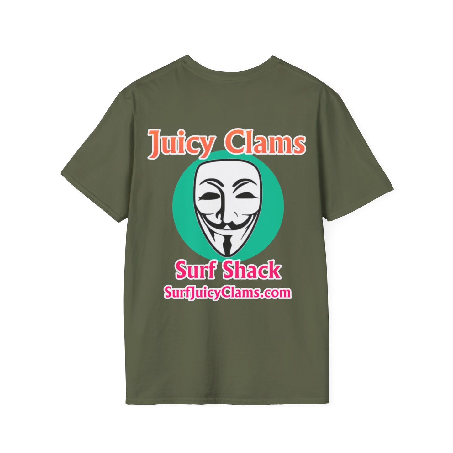 Juicy Clams Unisex Logo T-Shirt (L030)