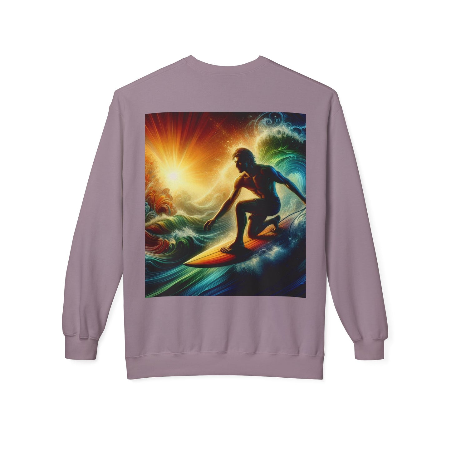 Juicy Clams Unisex Midweight Fleece Crewneck Sweatshirt (D045)