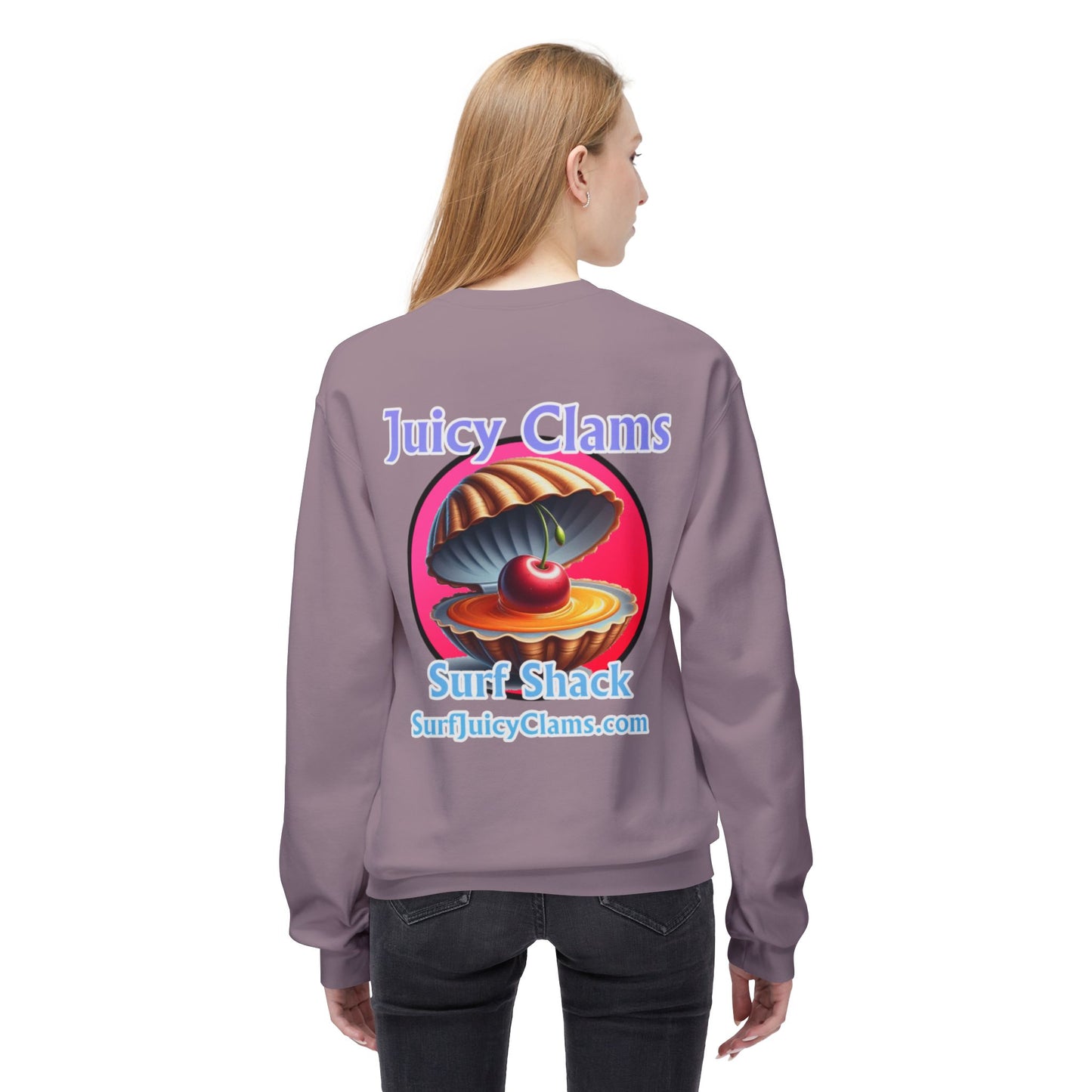Juicy Clams Unisex Midweight Sweatshirt (A021)