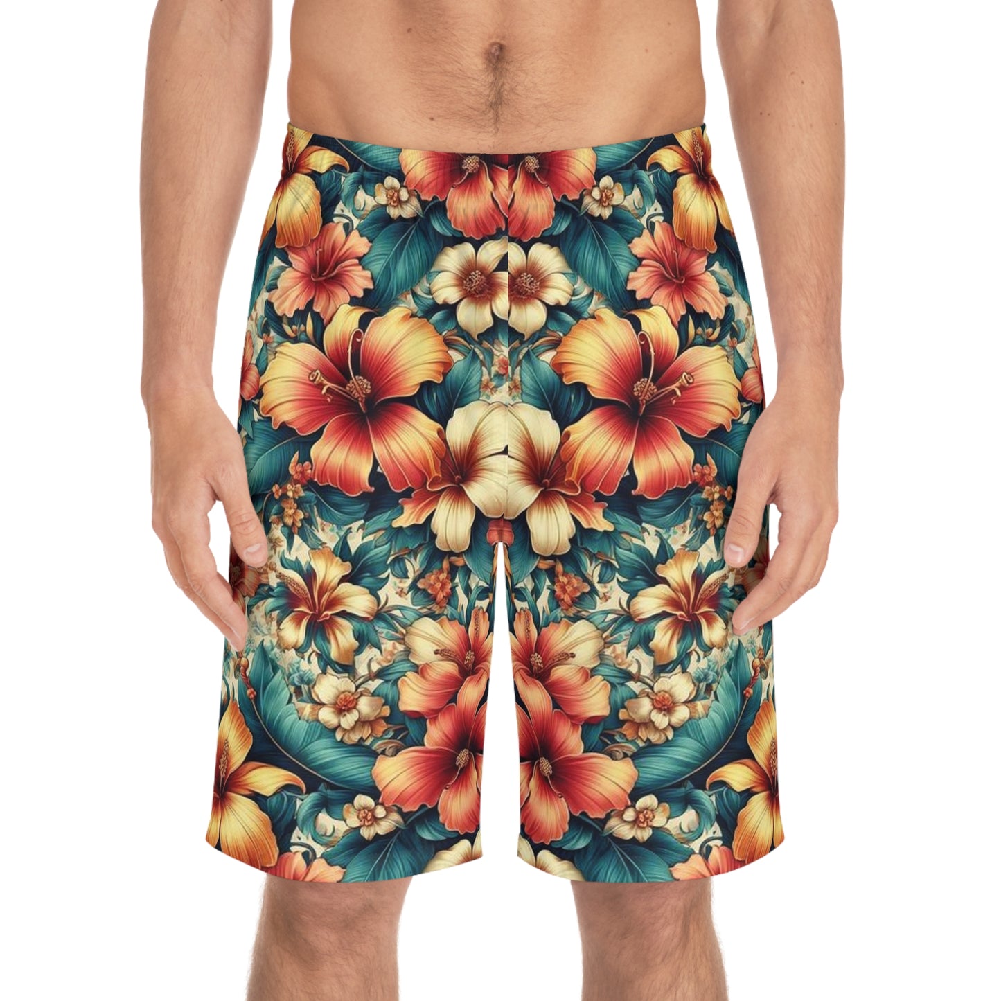 Juicy Clams Men's Board Shorts (1089)