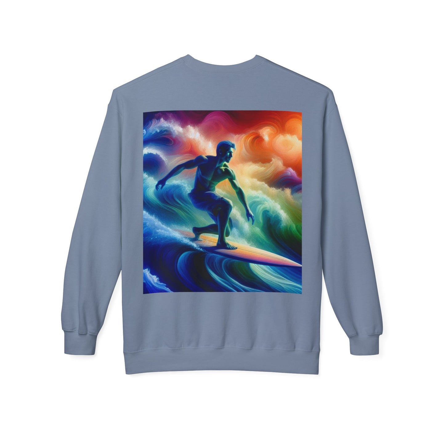 Juicy Clams Unisex Midweight Fleece Crewneck Sweatshirt (D015)