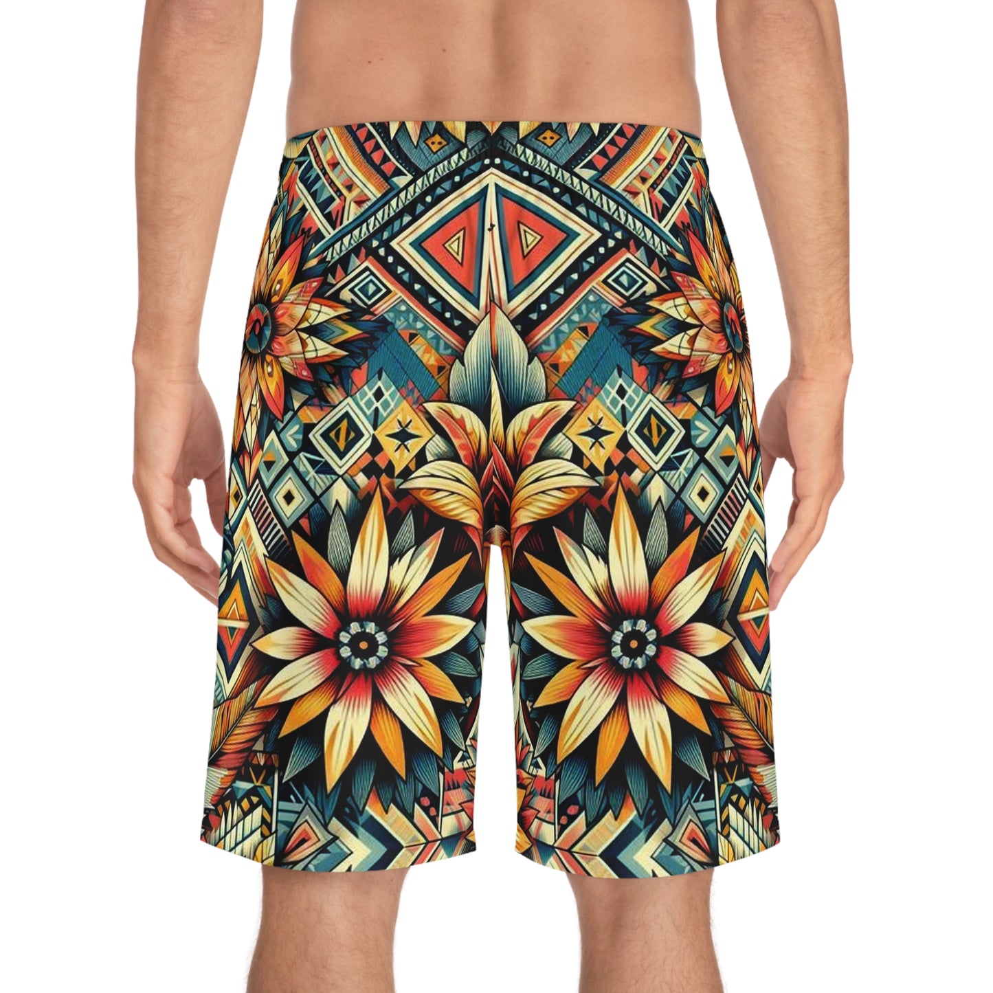 Juicy Clams Men's Board Shorts (H070)