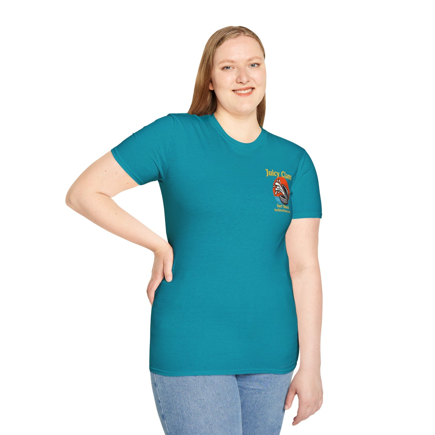 Juicy Clams Unisex Logo T-Shirt (L005)