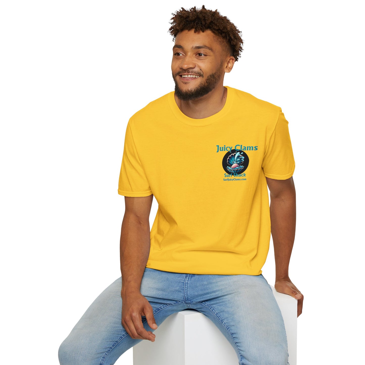 Juicy Clams Unisex Logo T-Shirt (L004)