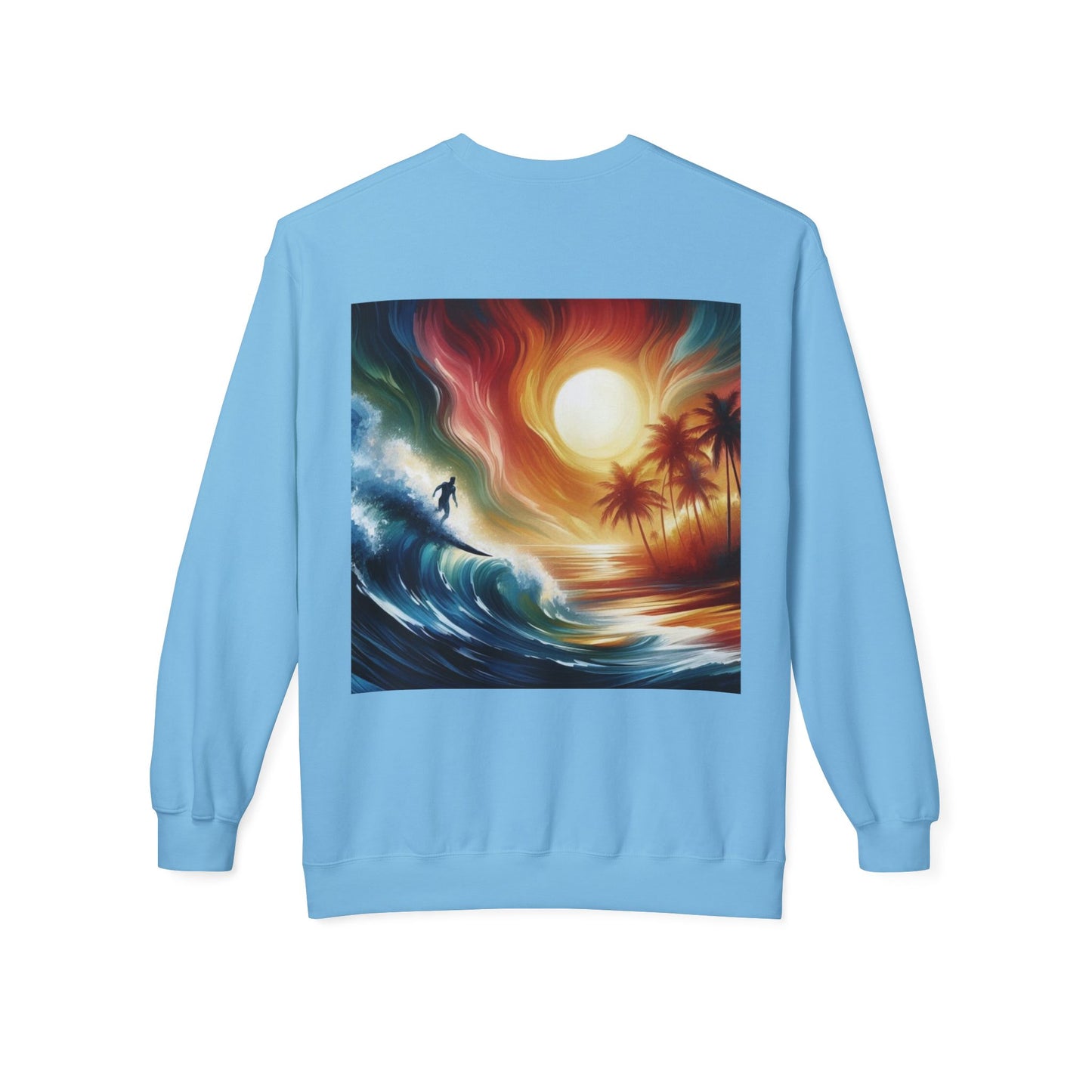 Juicy Clams Unisex Midweight Fleece Crewneck Sweatshirt (V036)