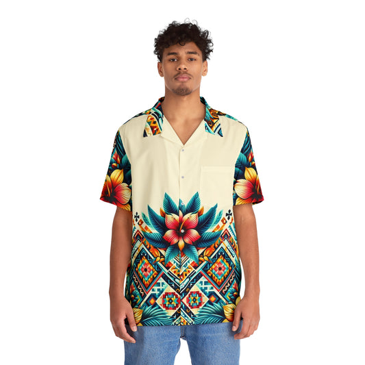 Juicy Clams Men's Hawaiian Shirt (H007)
