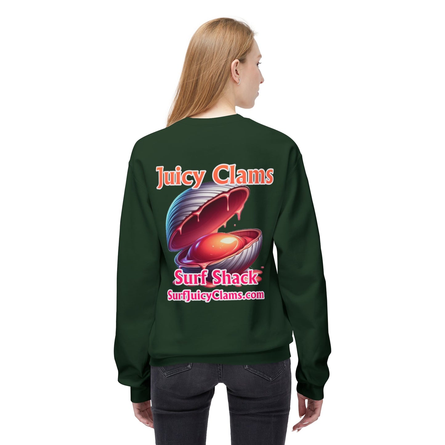 Juicy Clams Unisex Midweight Sweatshirt (A023)