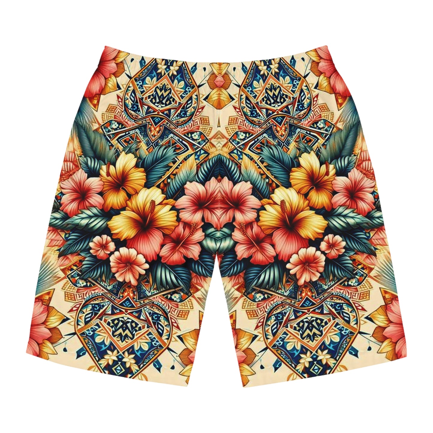 Juicy Clams Men's Board Shorts (H067)