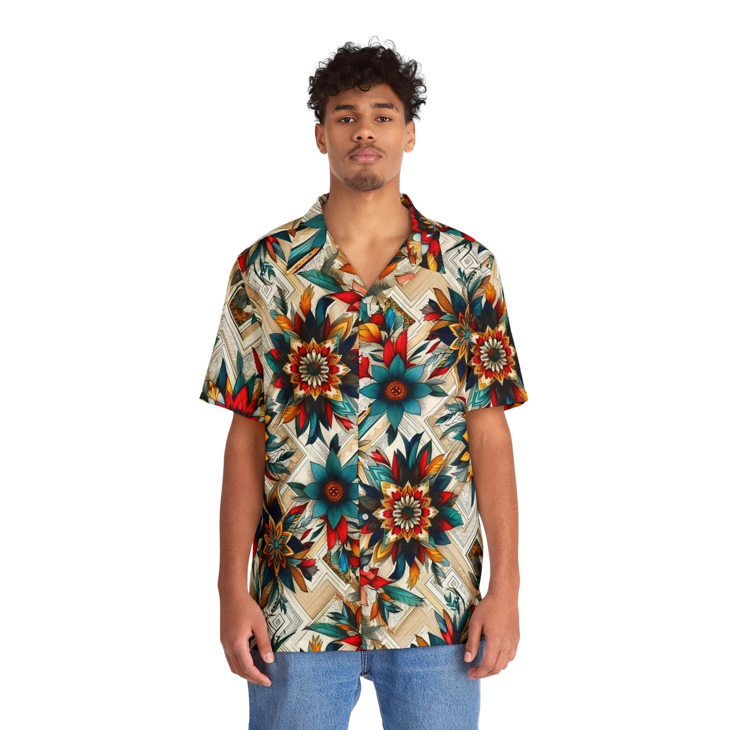 Juicy Clams Men's Hawaiian Shirt (H054)