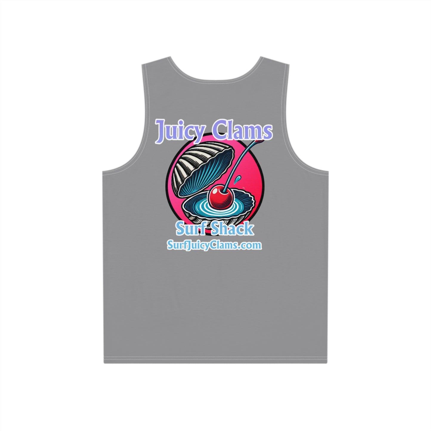 Juicy Clams Men's Logo Tank (A008)