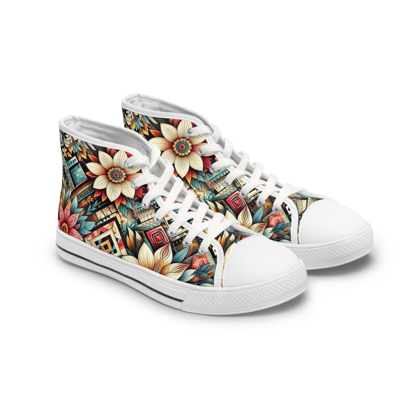 Juicy Clams Women's High Top Sneakers (1159)