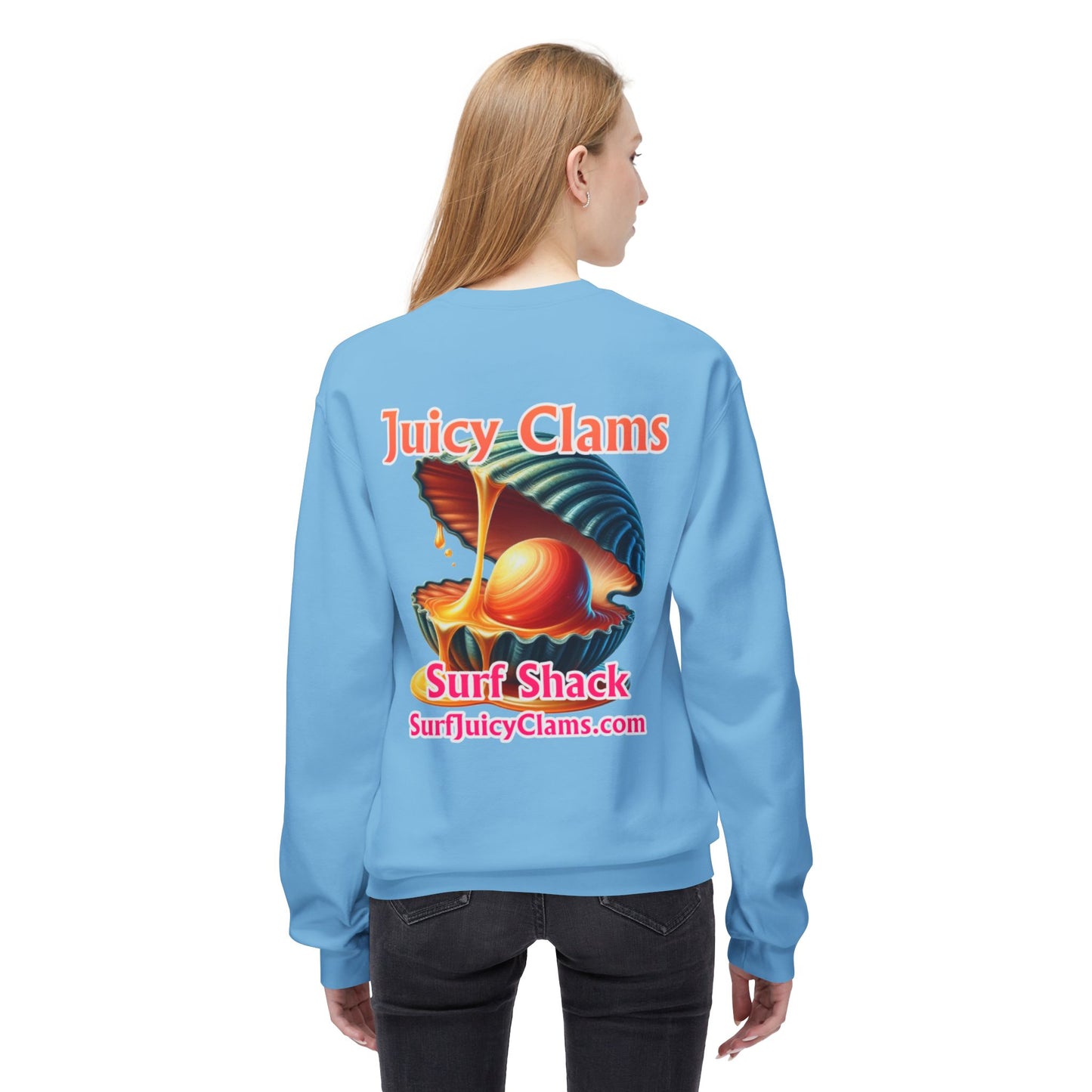 Juicy Clams Unisex Midweight Sweatshirt (L027)