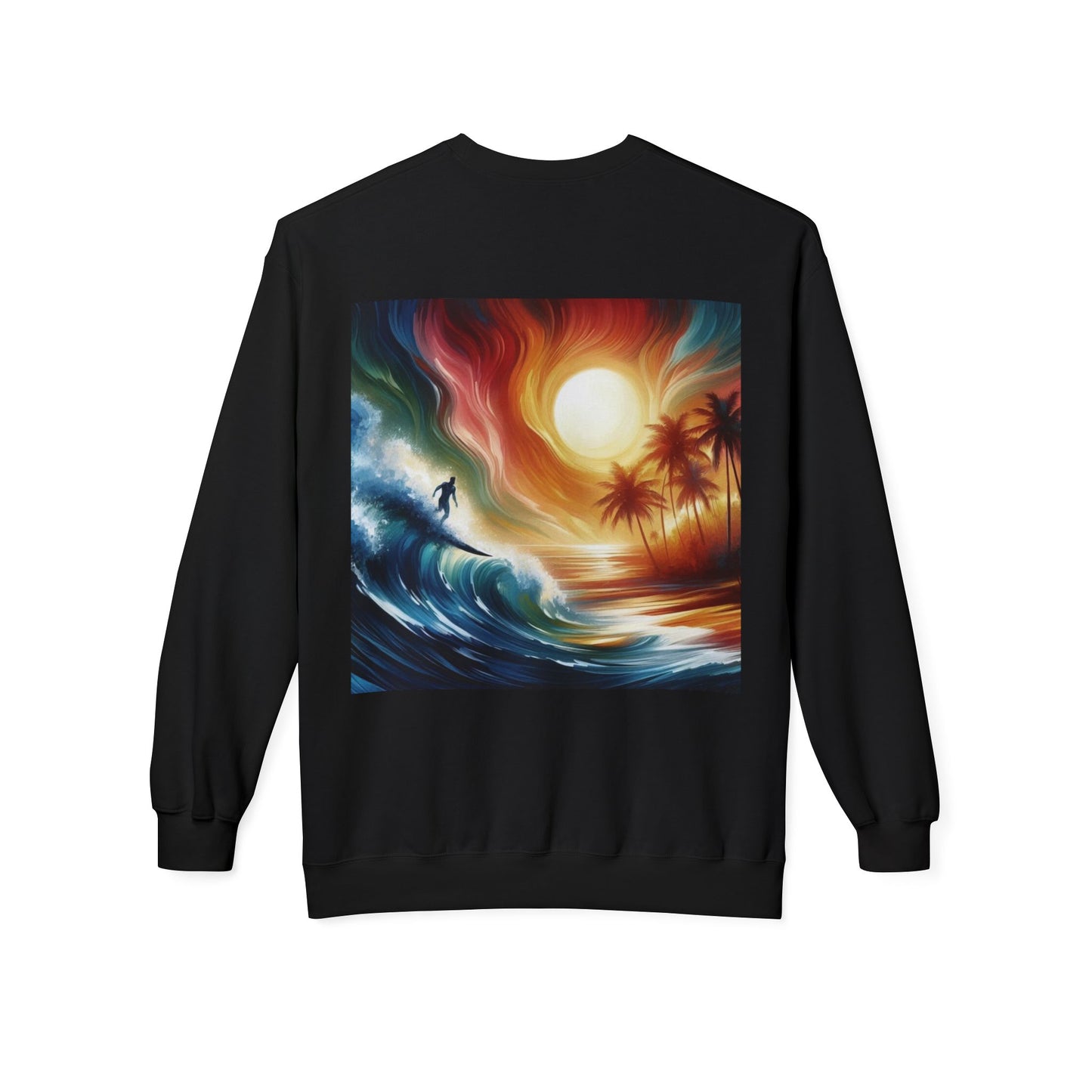 Juicy Clams Unisex Midweight Fleece Crewneck Sweatshirt (V036)