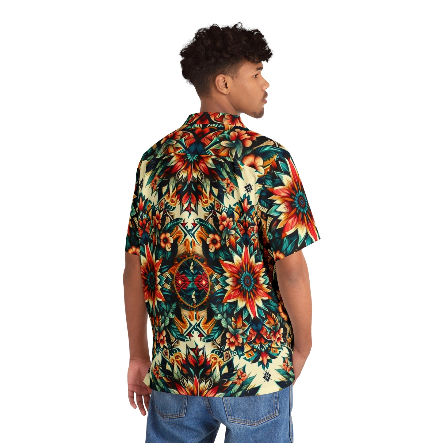 Juicy Clams Men's Hawaiian Shirt (H025)