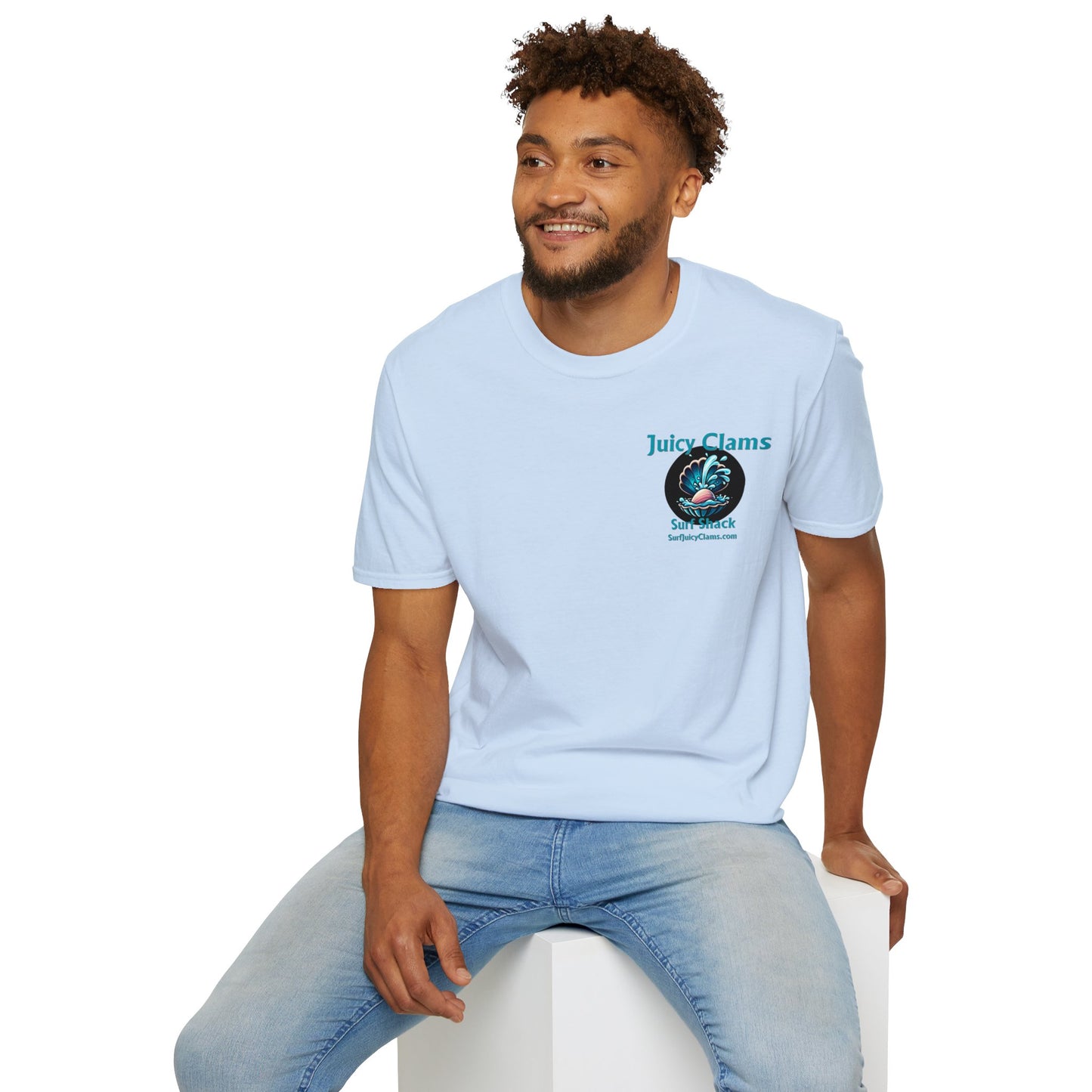 Juicy Clams Unisex Logo T-Shirt (L004)