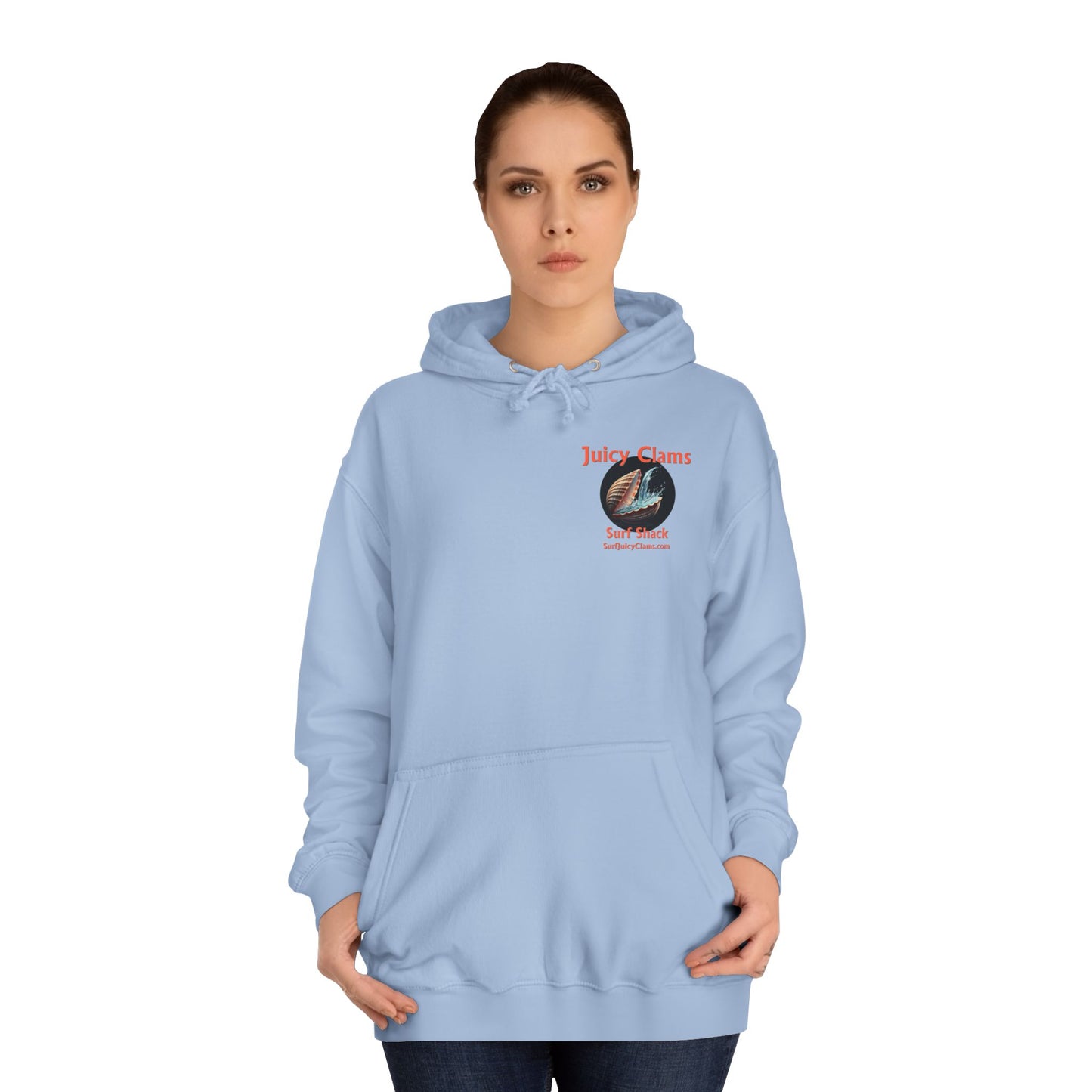 Juicy Clams Unisex College Hoodie (L007)