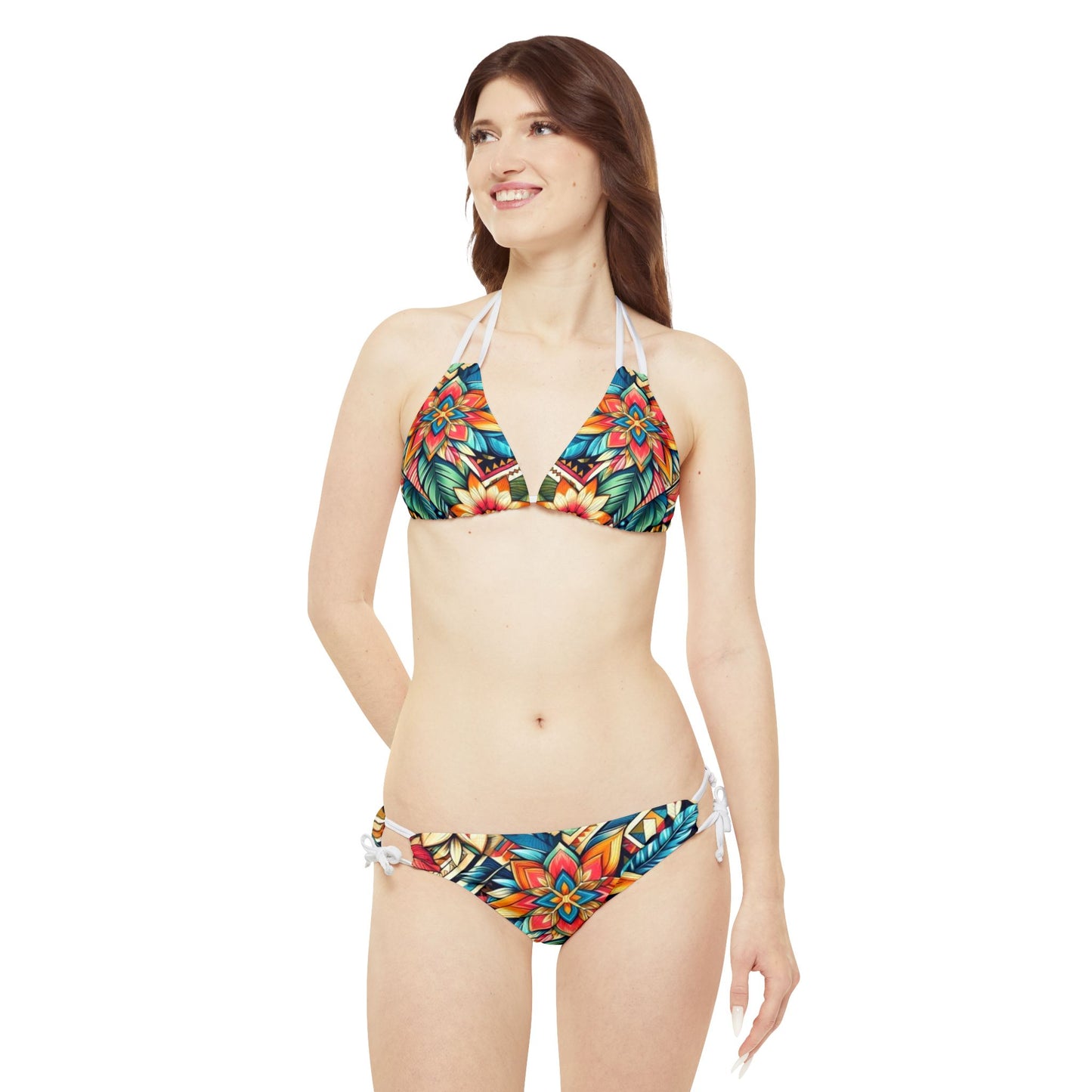 Juicy Clams Double Strap Bikini Set (1018)