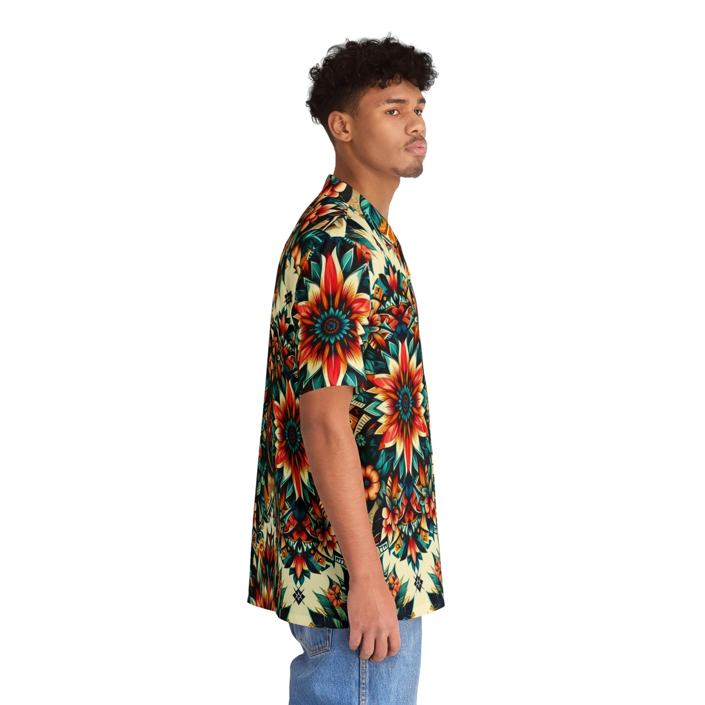 Juicy Clams Men's Hawaiian Shirt (H025)