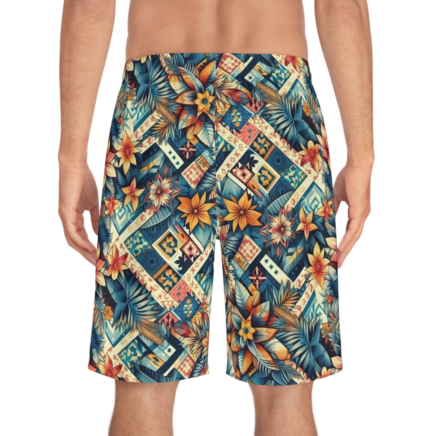 Juicy Clams Men's Board Shorts (1019)