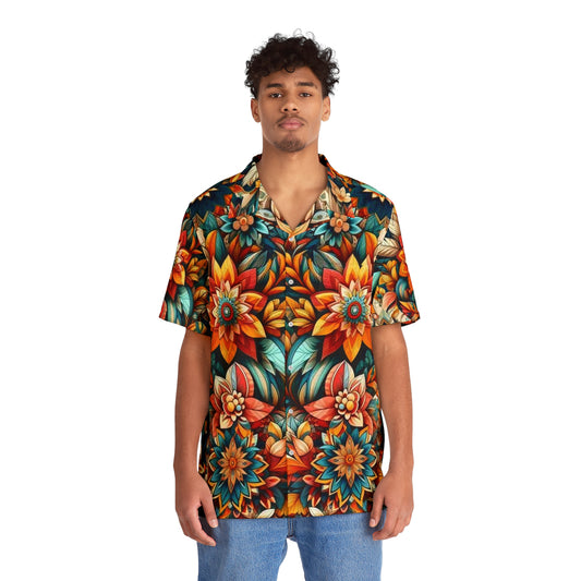 Juicy Clams Men's Hawaiian Shirt (1044)