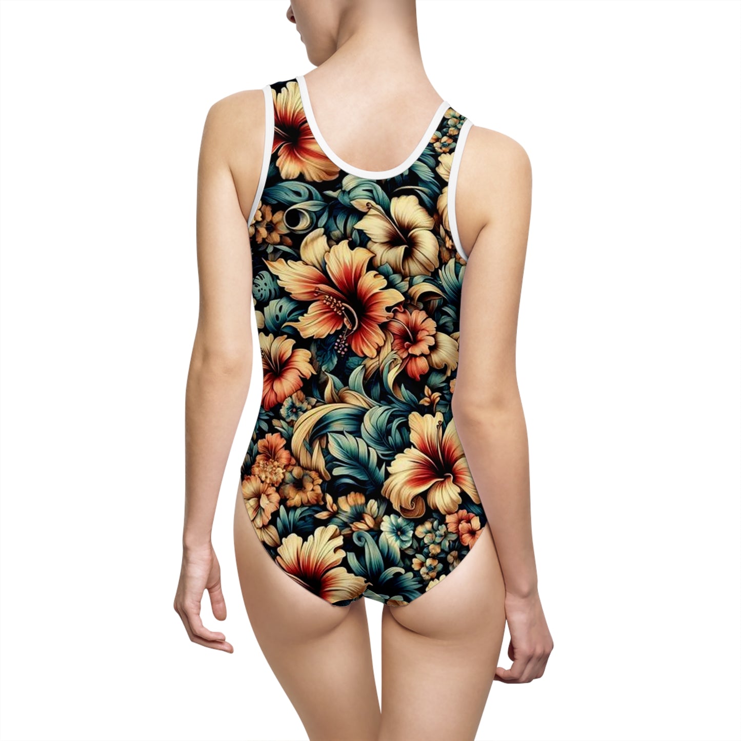 Juicy Clams Classic One-Piece Swimsuit (H082)