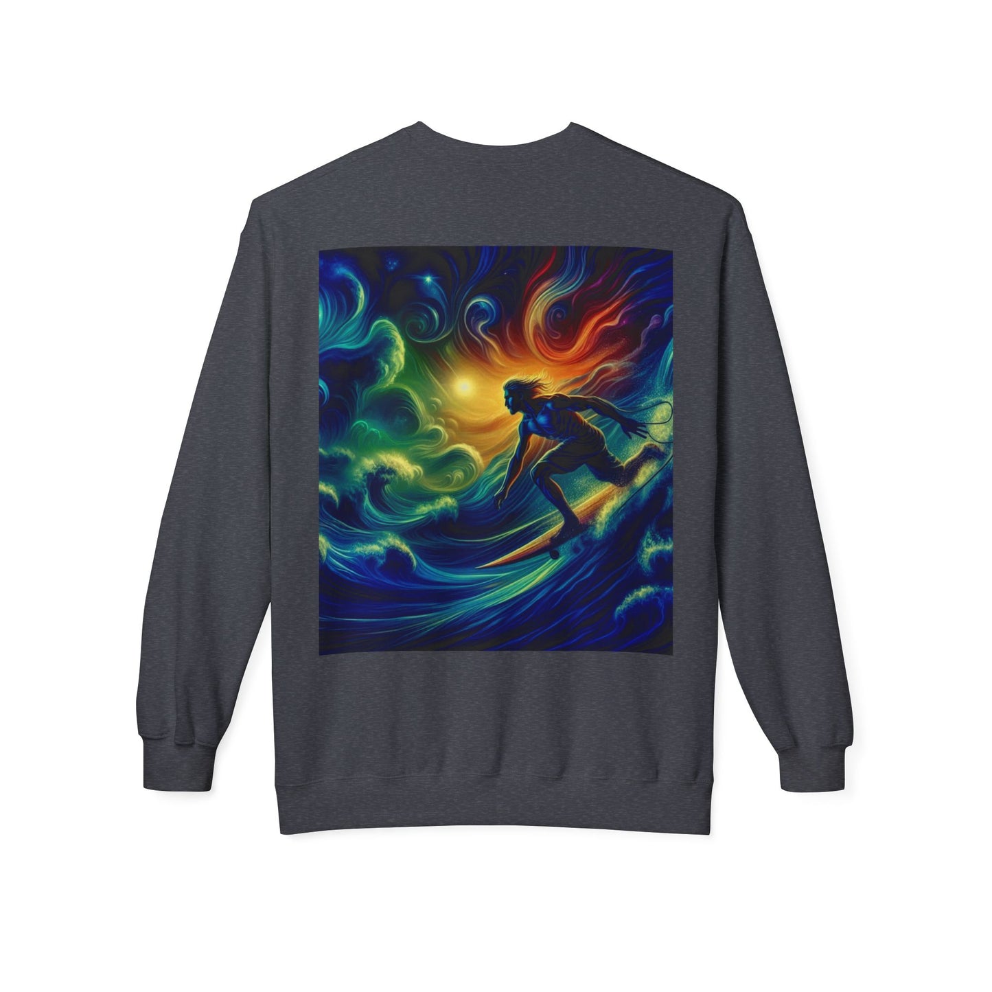 Juicy Clams Unisex Midweight Fleece Crewneck Sweatshirt (D028)